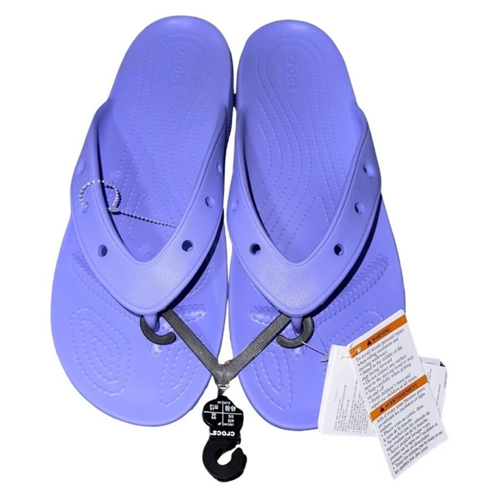 Crocs Classic Flip Flops Toe Thong Comfort Sandals Adult Men's Slip-On sz 14
